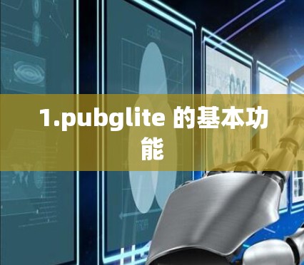 1.pubglite 的基本功能
