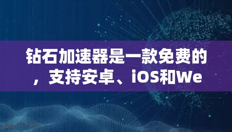 钻石加速器是一款免费的，支持安卓、iOS和Web版的网络游戏，旨在通过加速器提升游戏速度。以下是详细的使用指南和注意事项