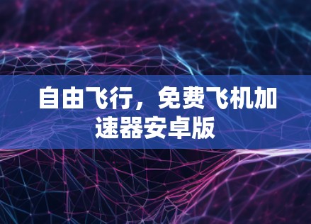 自由飞行,免费飞机加速器安卓版 自由飞行,免费飞机加速器安卓版