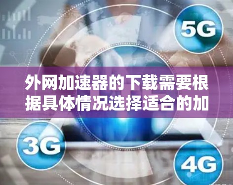 外网加速器的下载需要根据具体情况选择适合的加速器类型,以下是一些推荐 外网加速器的下载需要根据具体情况选择适合的加速器类型,以下是一些推荐