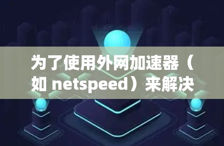 为了使用外网加速器（如 netspeed）来解决网络问题，您可以按照以下步骤进行操作