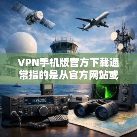 VPN手机版官方下载通常指的是从官方网站或应用商店下载并安装的VPN软件。以下是一些常见的VPN手机应用和网站，供您参考