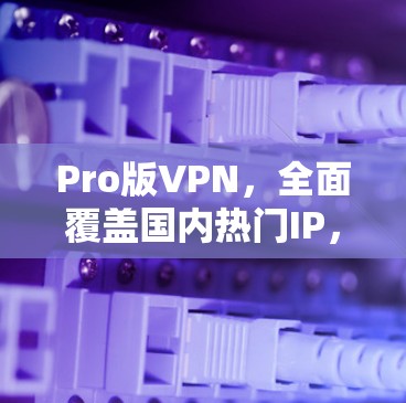 Pro版VPN，全面覆盖国内热门IP，流畅使用Unx版