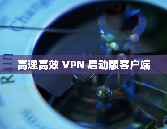 高速高效 VPN 启动版客户端