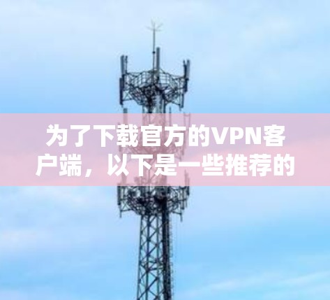 为了下载官方的VPN客户端，以下是一些推荐的软件
