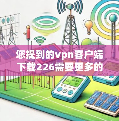 您提到的vpn客户端下载226需要更多的信息才能提供准确的解决方案。如果您已经下载了相关的软件包，或者需要帮助下载软件包，请提供以下信息