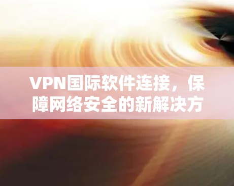 VPN国际软件连接，保障网络安全的新解决方案