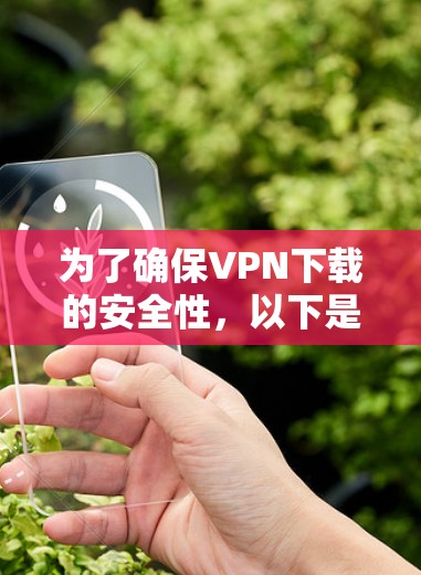 为了确保VPN下载的安全性，以下是一步步的解决方案