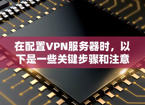 在配置VPN服务器时，以下是一些关键步骤和注意事项